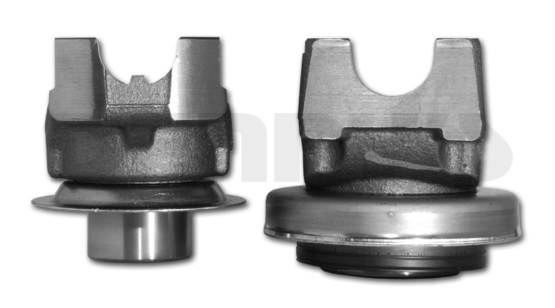 The pinion yoke on the LEFT has Locating Tabs ...The yoke on the Right DOES NOT have Tabs